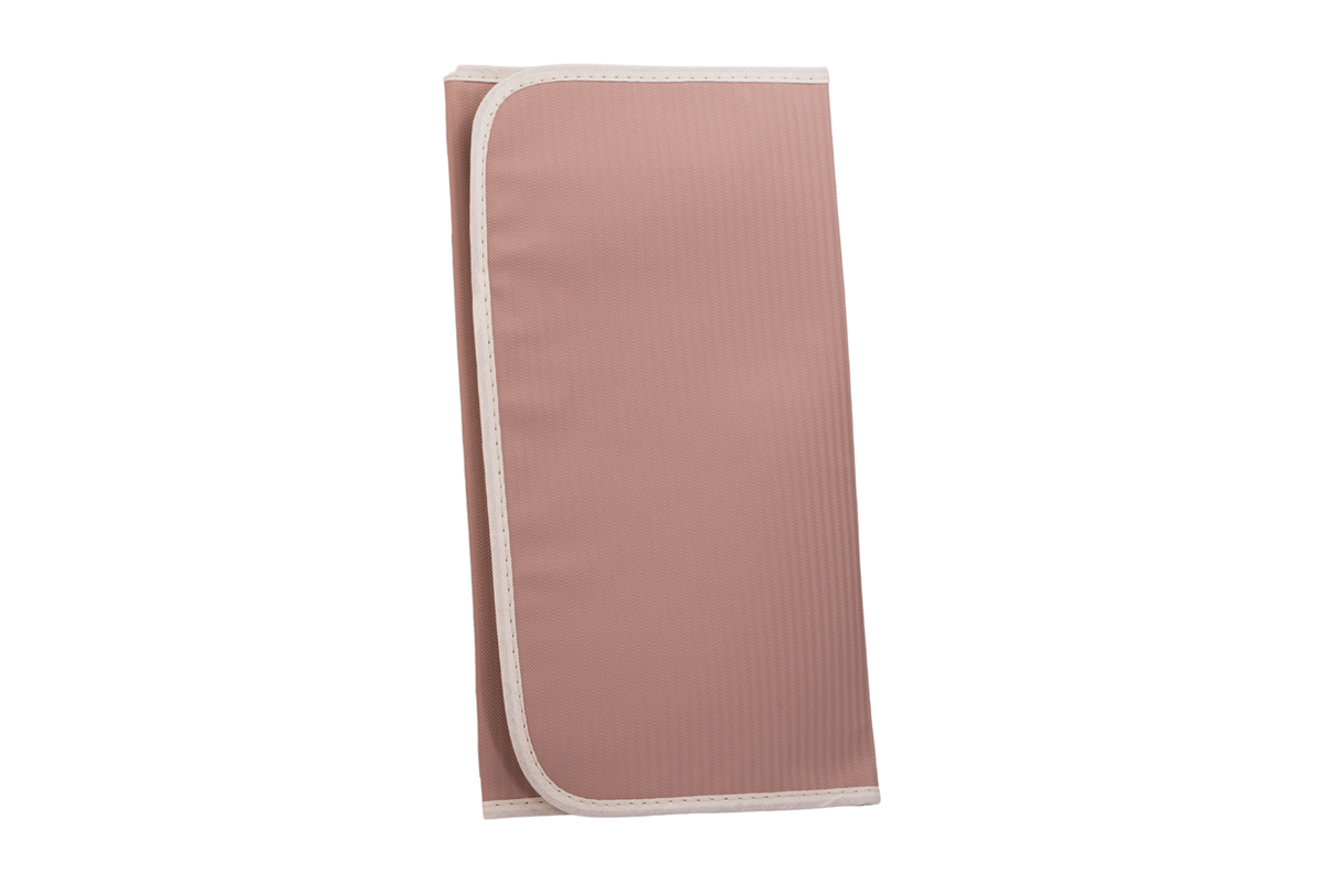 TROCADOR PORTÁTIL TEXTURIZADO ROSÊ