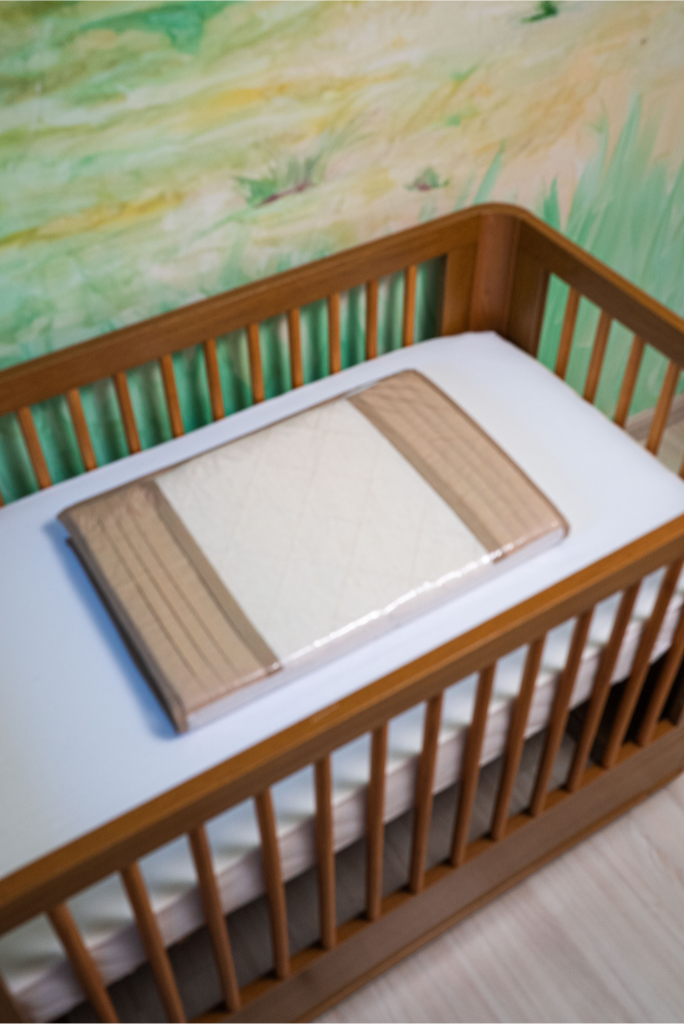 TROCADOR FIXO LINHO LINE - BEGE COM MARROM