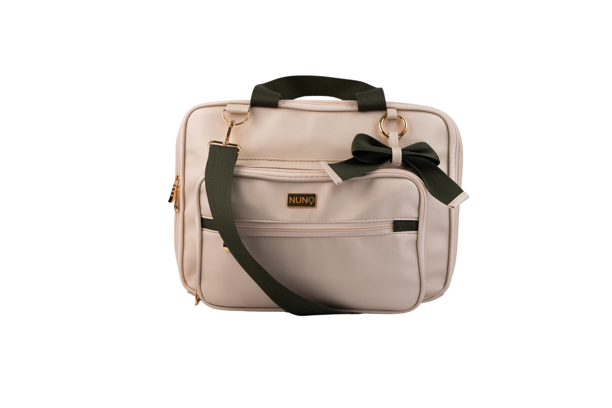 MALA DE MÃO VIENA - VERDE MILITAR