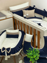 KIT CUTIE - AZUL MARINHO COM BEGE