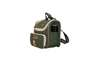 MOCHILA SAFARI - VERDE MILITAR COM LISTRAS
