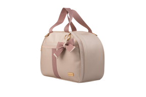 MALA DE MÃO CLASSIC - BEGE COM ROSÊ