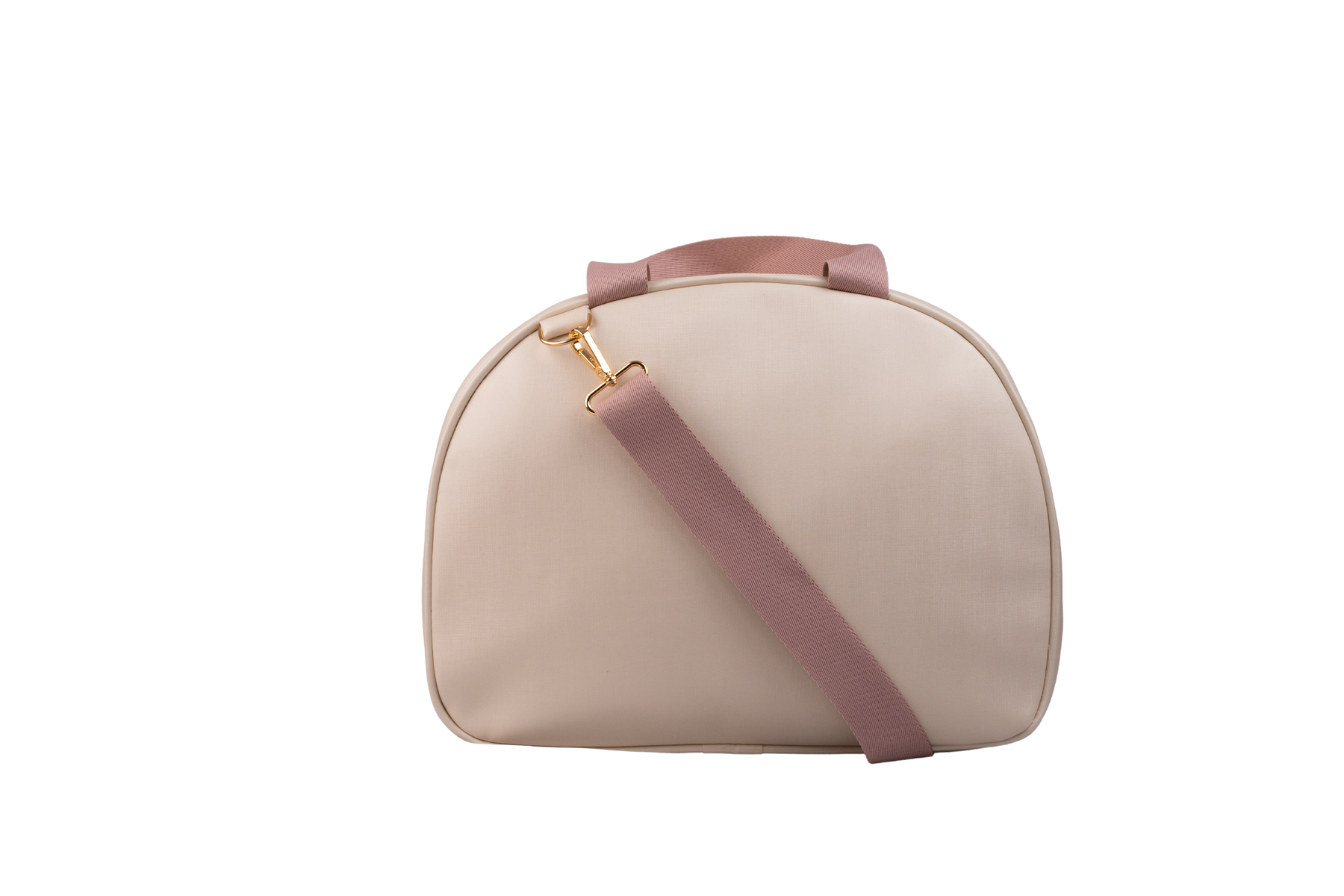 MALA DE MÃO CLASSIC - BEGE COM ROSÊ