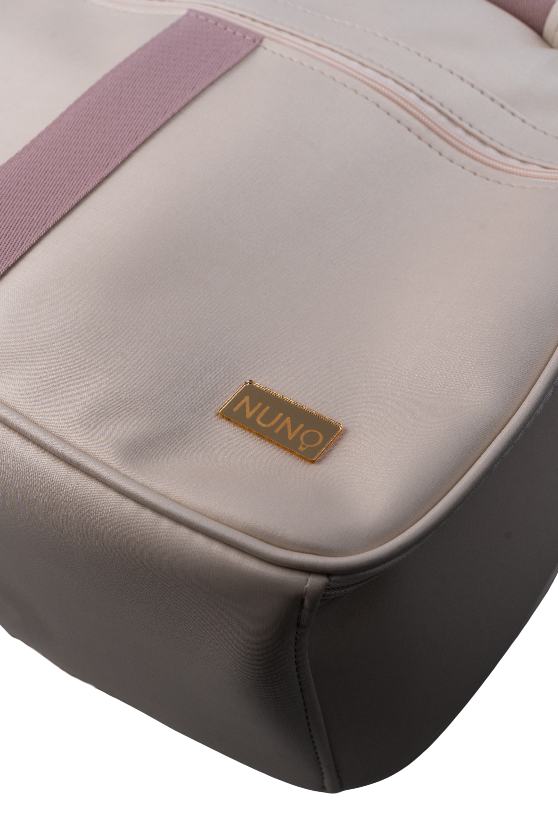 MALA DE MÃO CLASSIC - BEGE COM ROSÊ