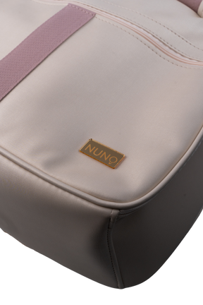 MALA DE MÃO CLASSIC - BEGE COM ROSÊ