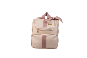 MOCHILA CLASSIC - BEGE COM ROSÊ