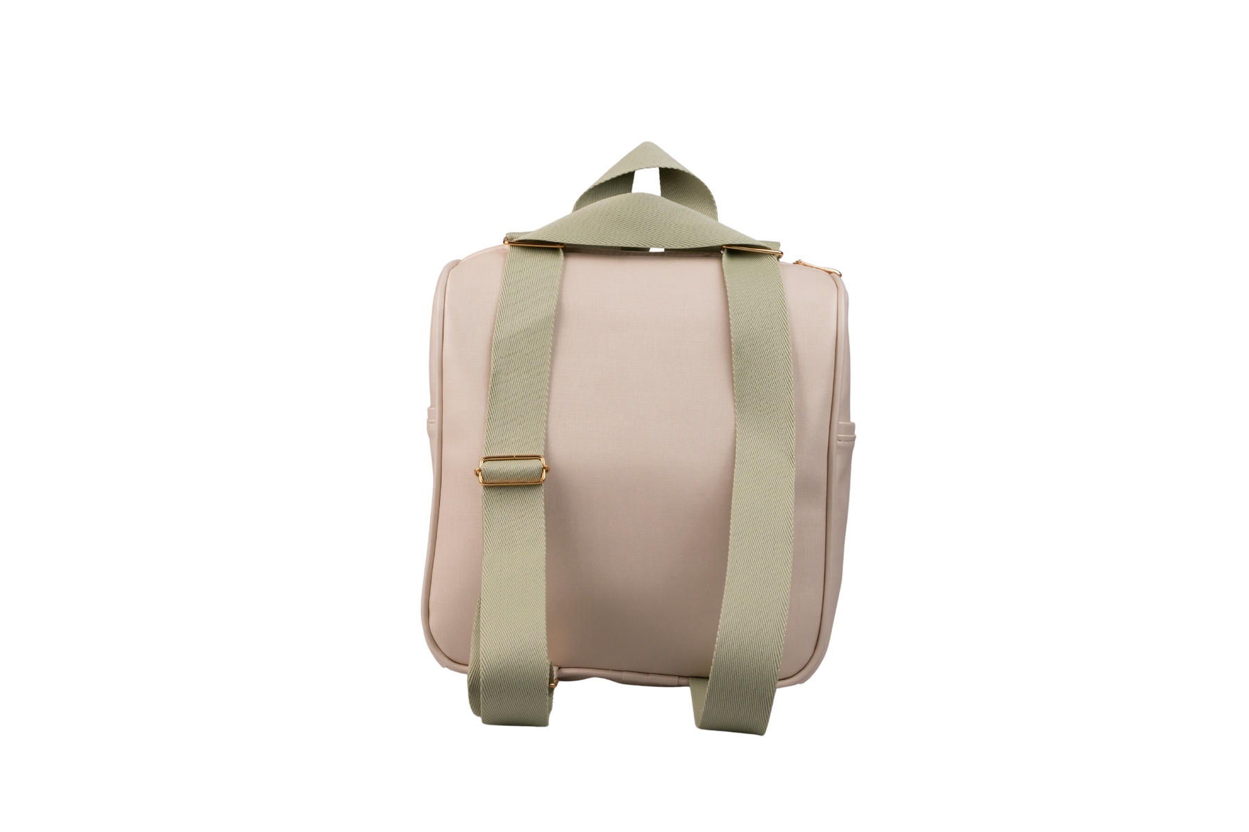 MOCHILA  CLASSIC - BEGE COM VERDE CLARO