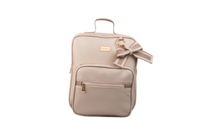 MOCHILA  VIENA - BEGE LISTRADO