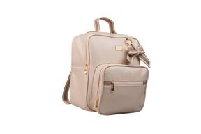 MOCHILA  VIENA - BEGE LISTRADO