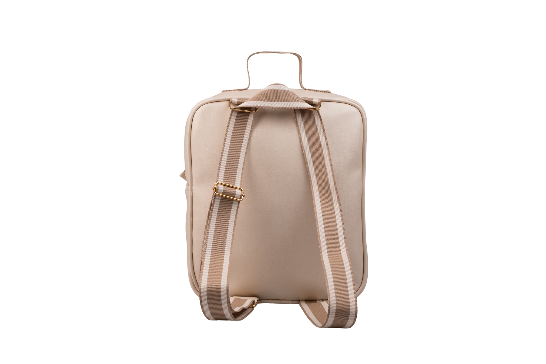 MOCHILA  VIENA - BEGE LISTRADO