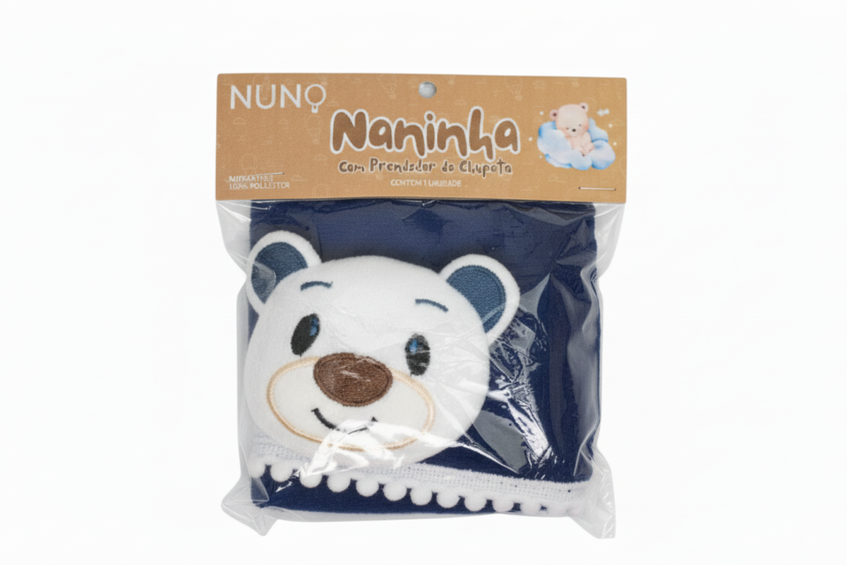 NANINHA MASCULINA URSINHO AZUL